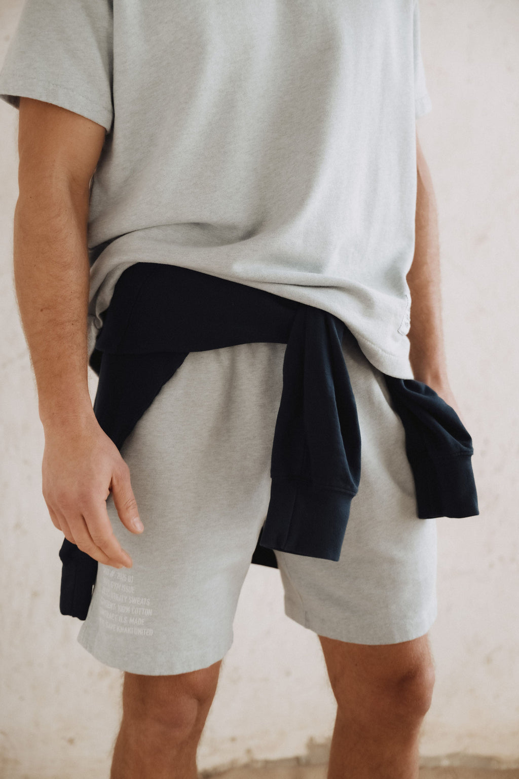 Short Sleeve Organic Terry Boxy Crew
