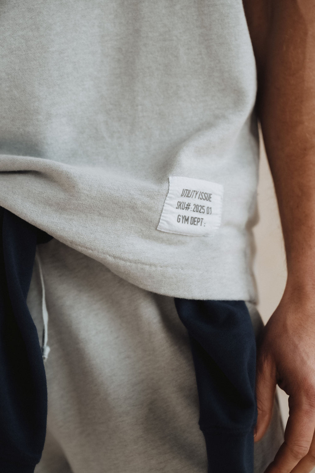 Short Sleeve Organic Terry Boxy Crew