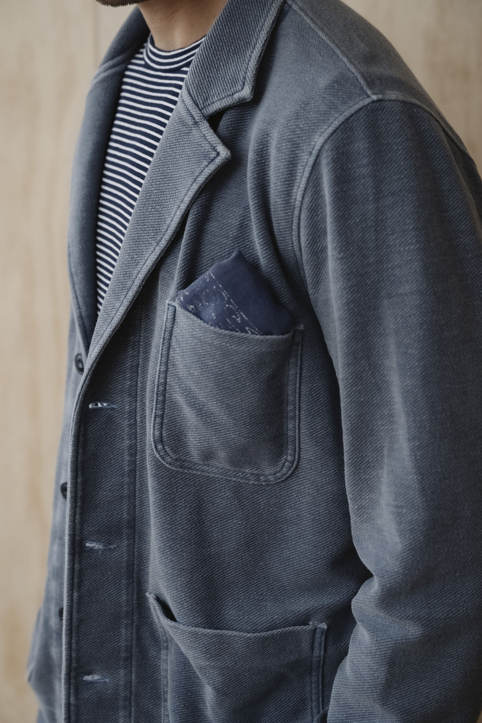 Twill Terry Blazer