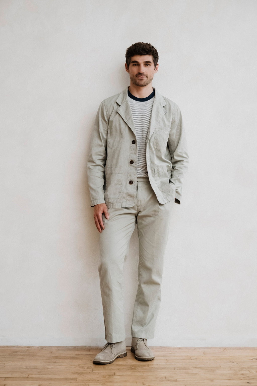 Pleated Chino