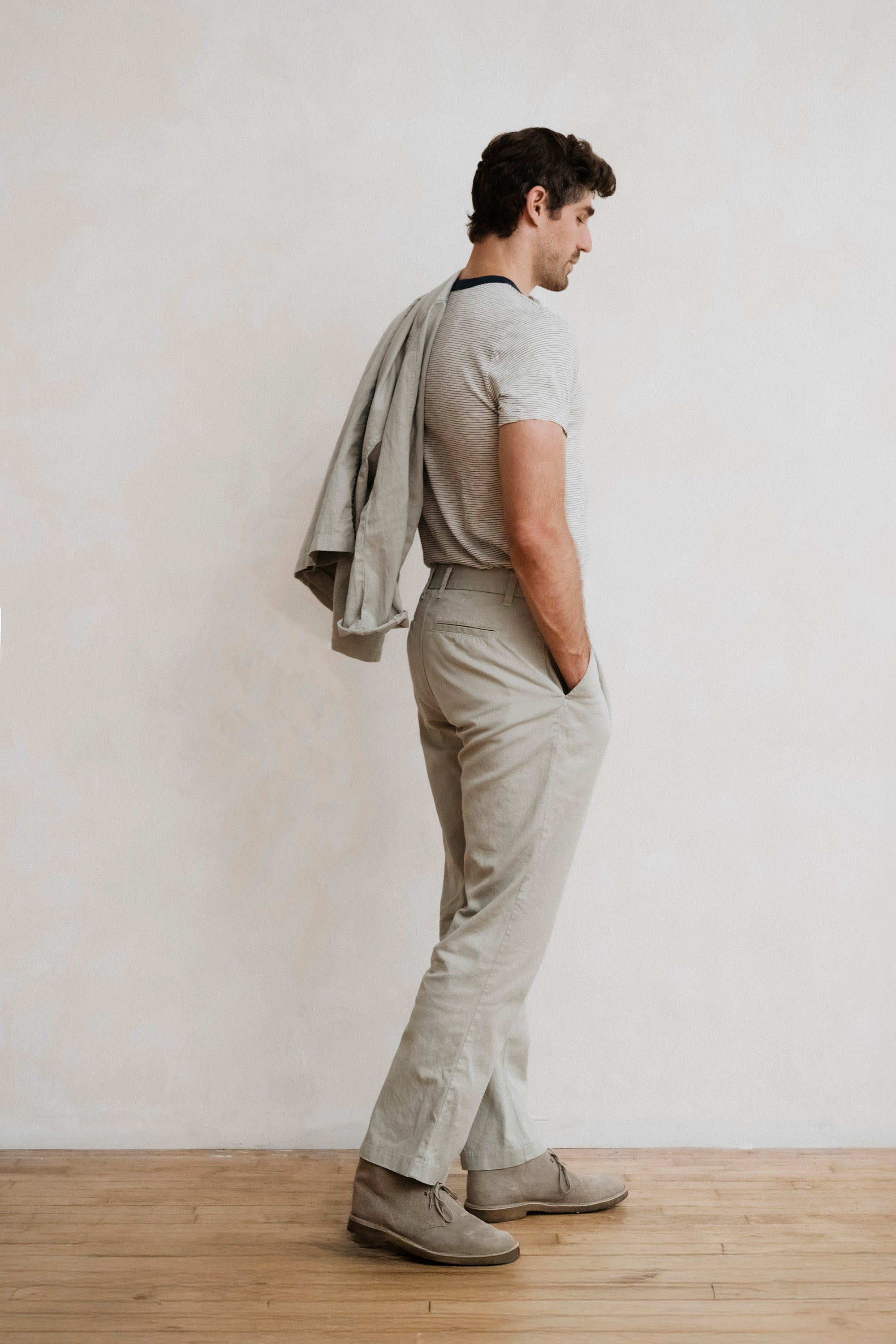 Pleated Chino