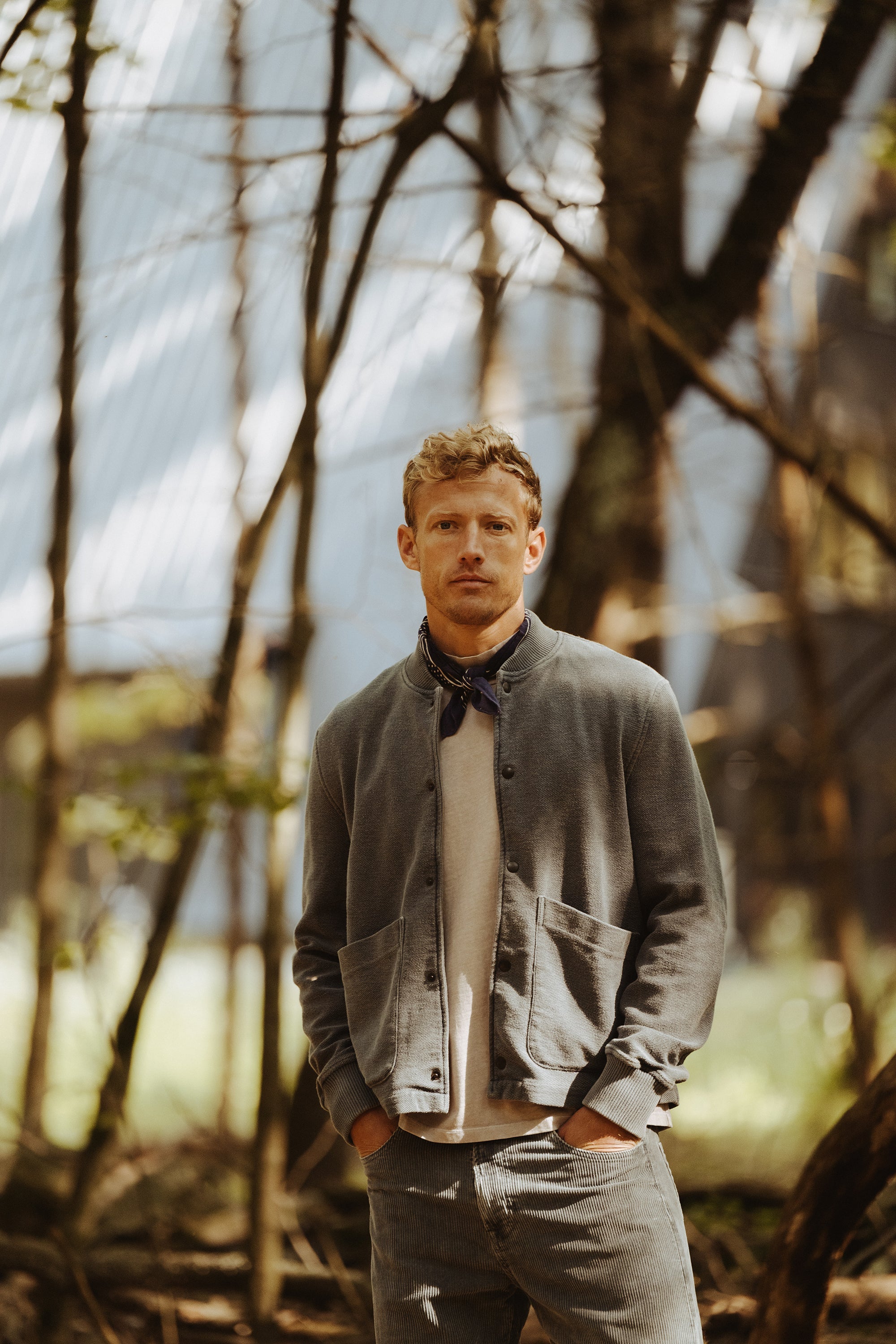 Twill Terry Warm Up Jacket