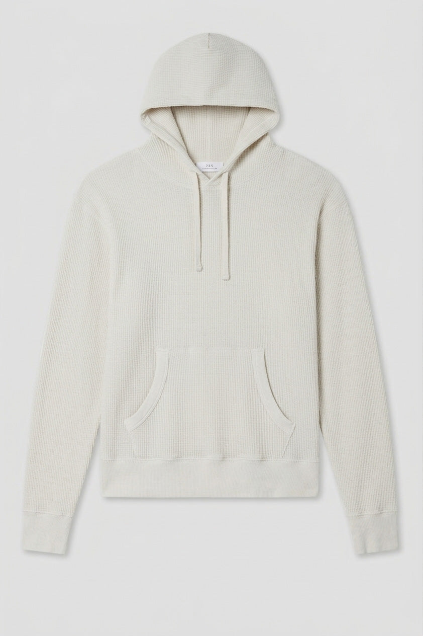 Waffle Pullover Hoodie