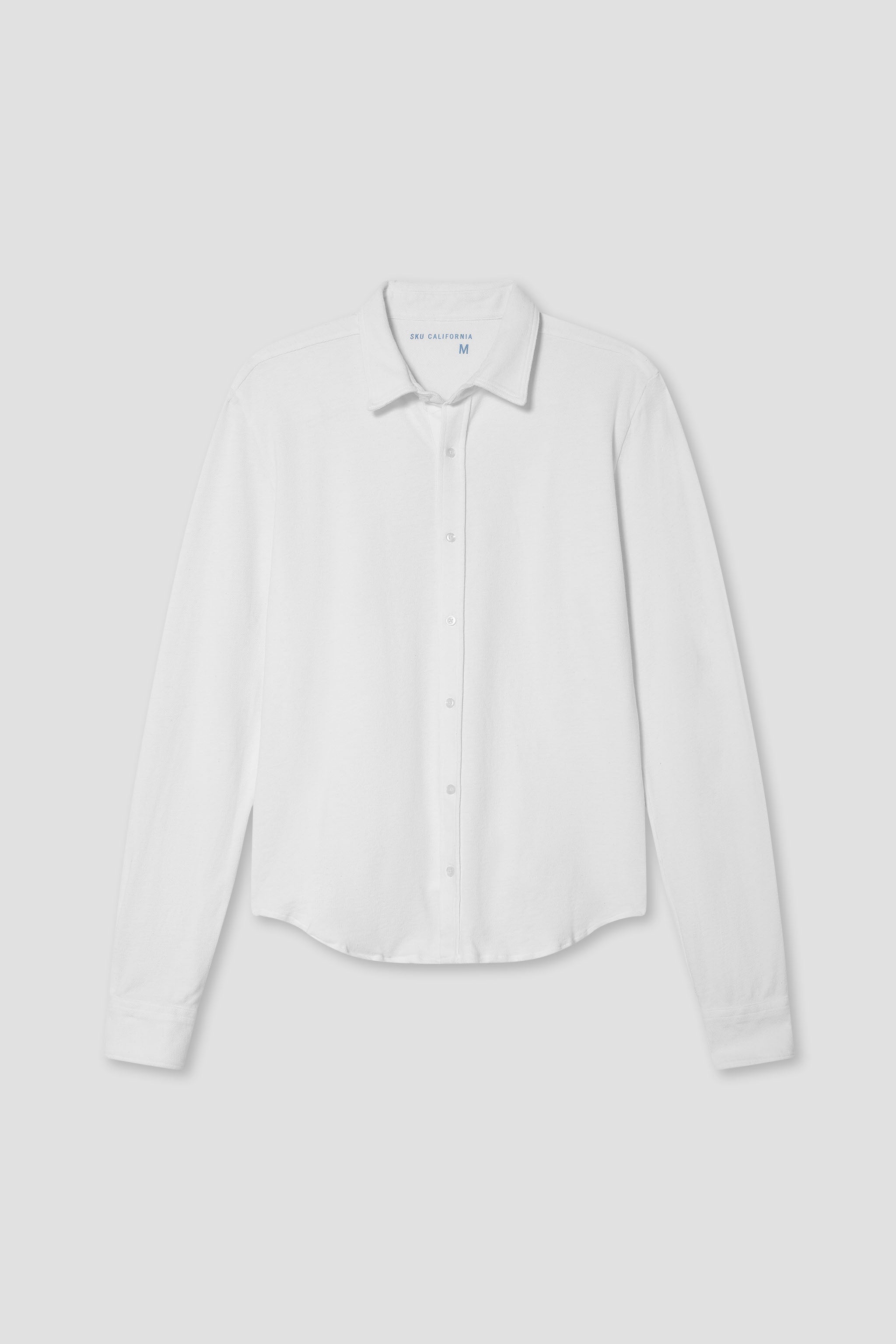 LS Pique Easy Shirt in Cotton Hemp