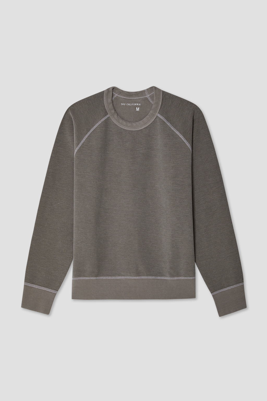 American Twill Back Terry Crew Reversible Sweat Shirt