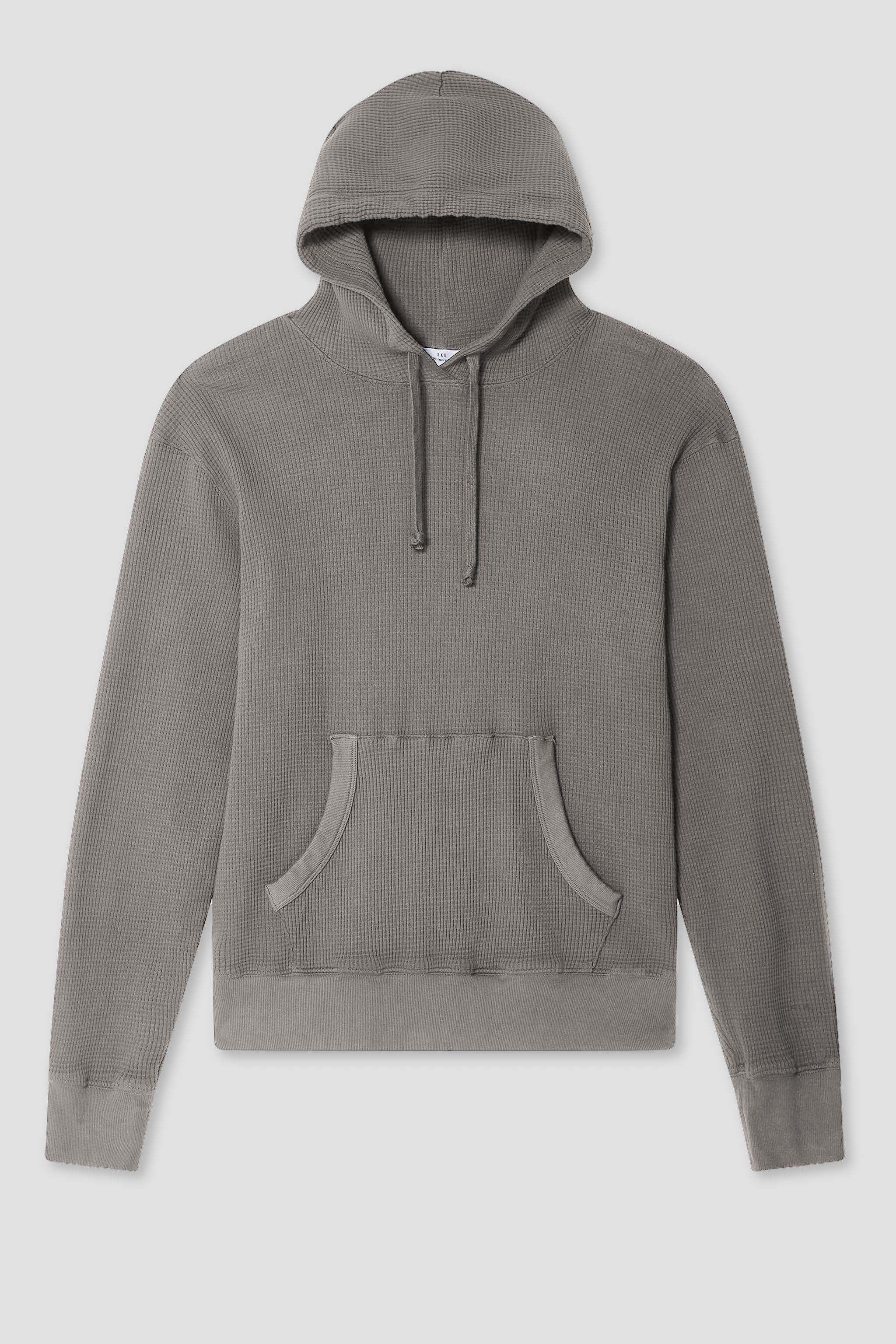 Waffle Pullover Hoodie