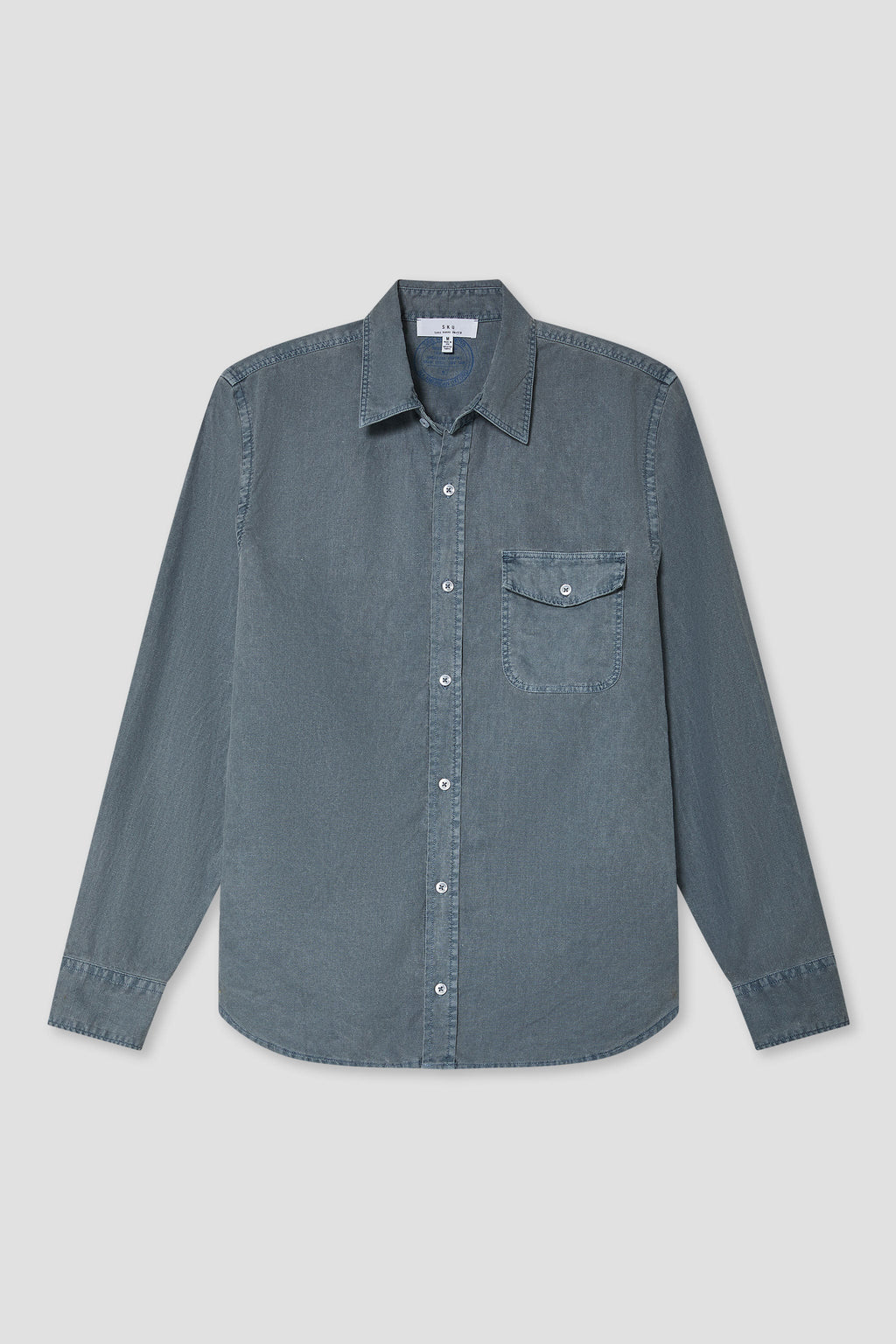 Work Shirt in Cotton Hemp