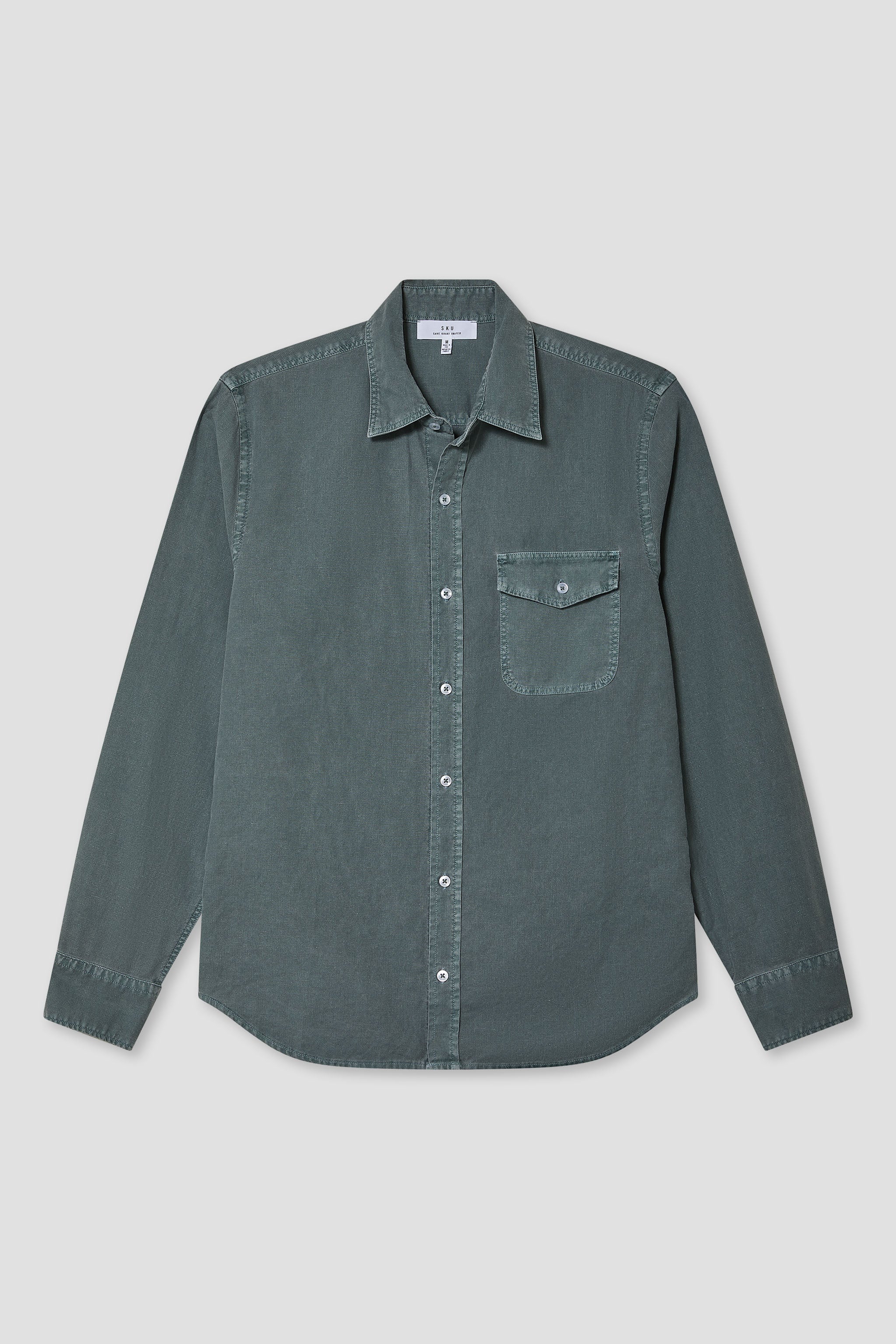 Work Shirt in Cotton Hemp