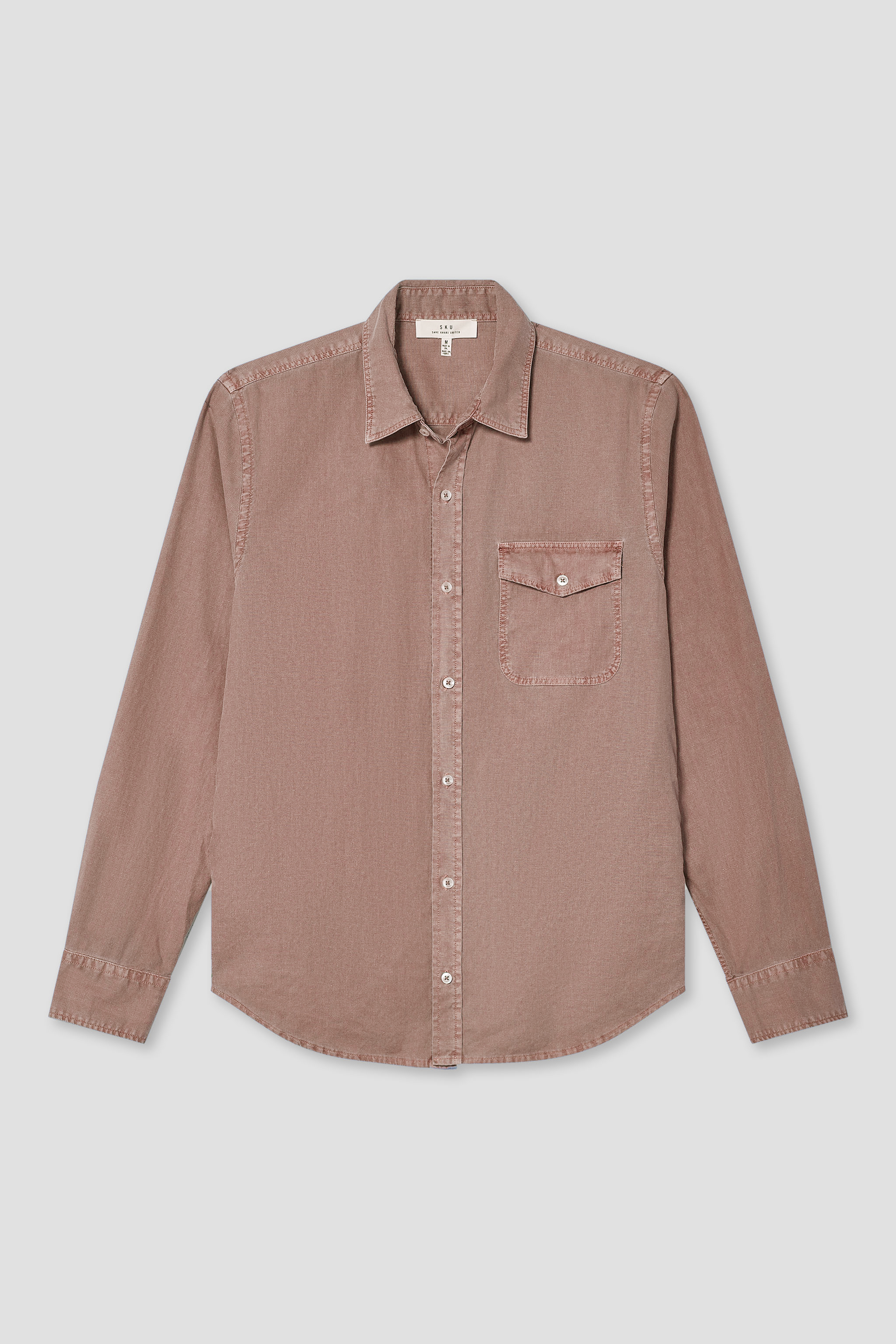 Work Shirt in Cotton Hemp