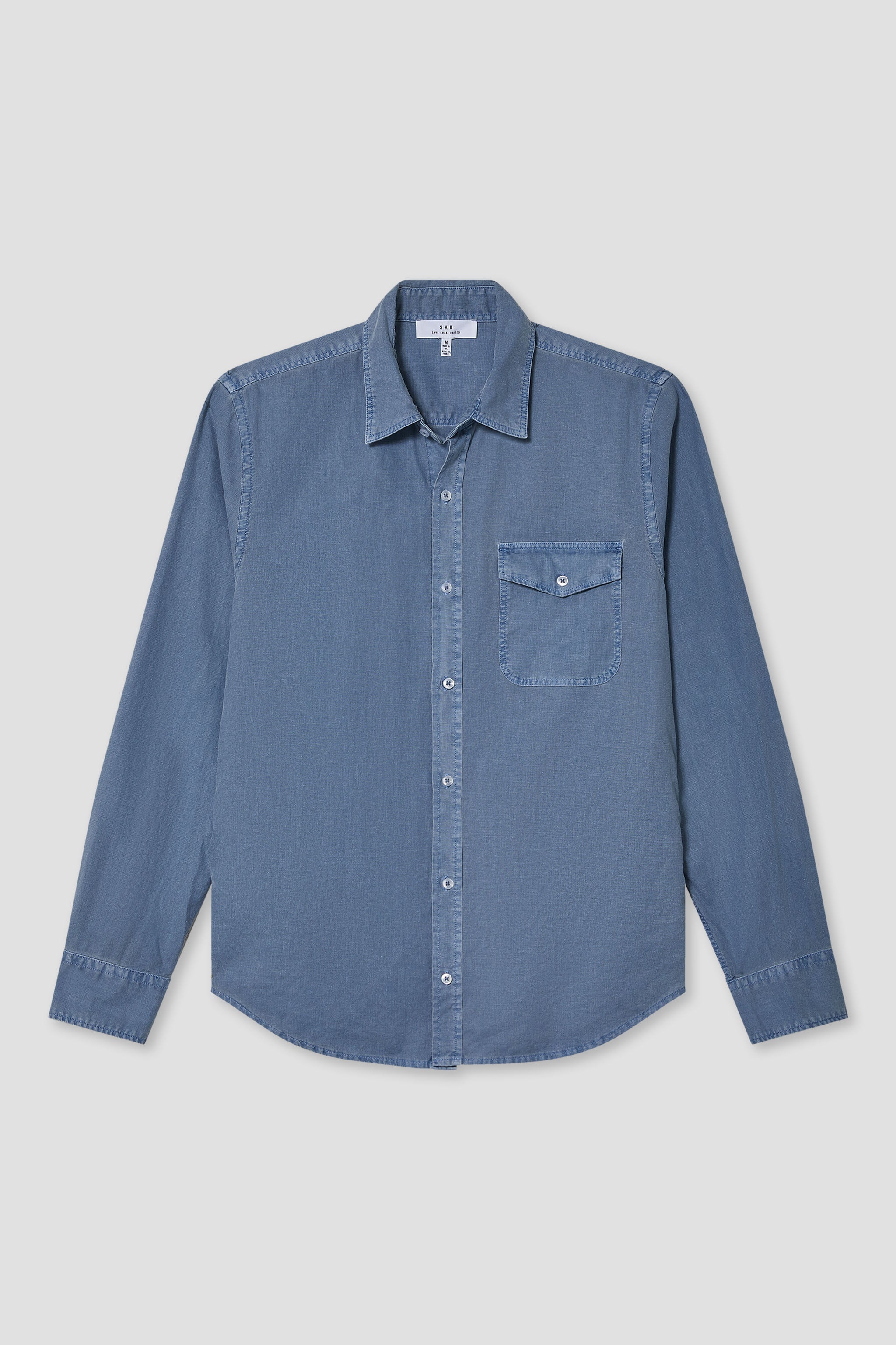 Work Shirt in Cotton Hemp