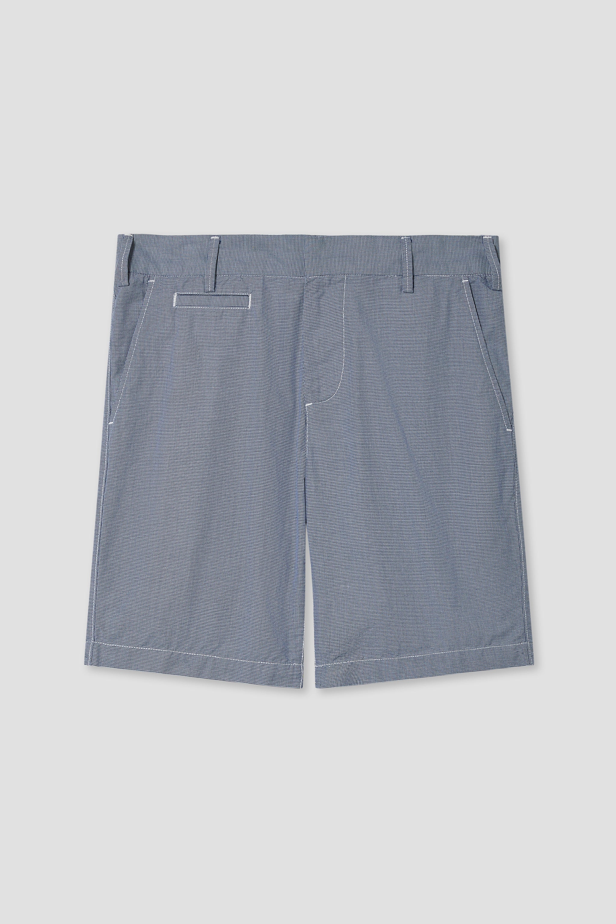 Houndstooth Bermuda Shorts