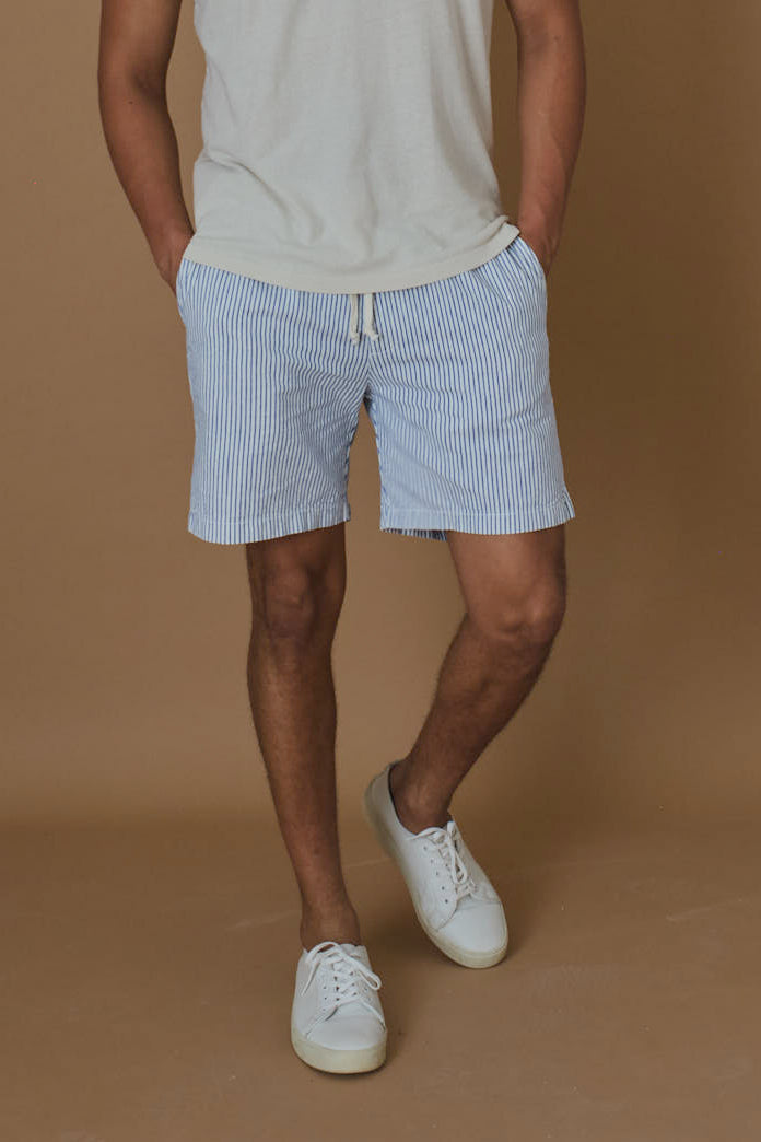 Hemp Stripe Easy Short
