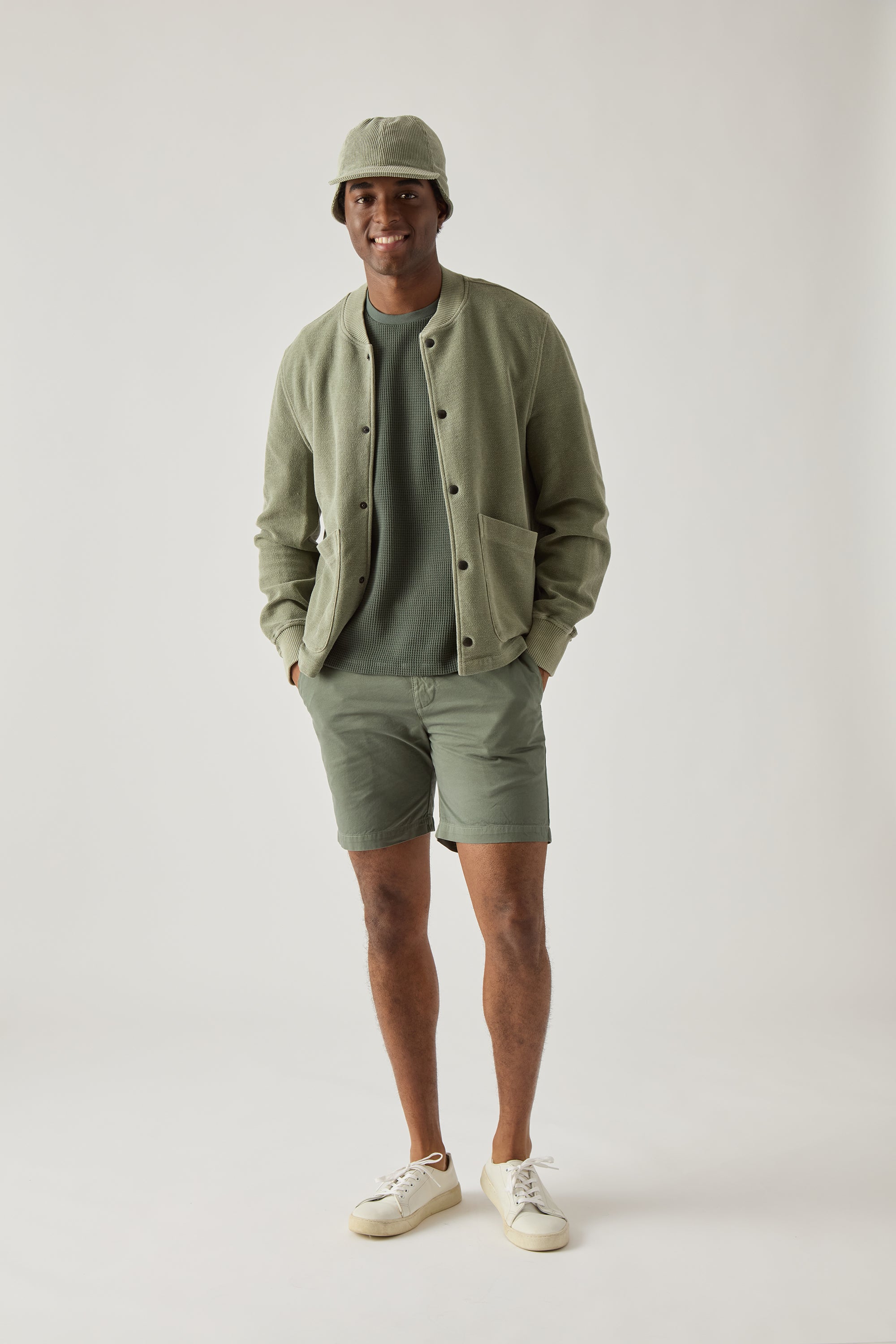Twill Terry Warm Up Jacket