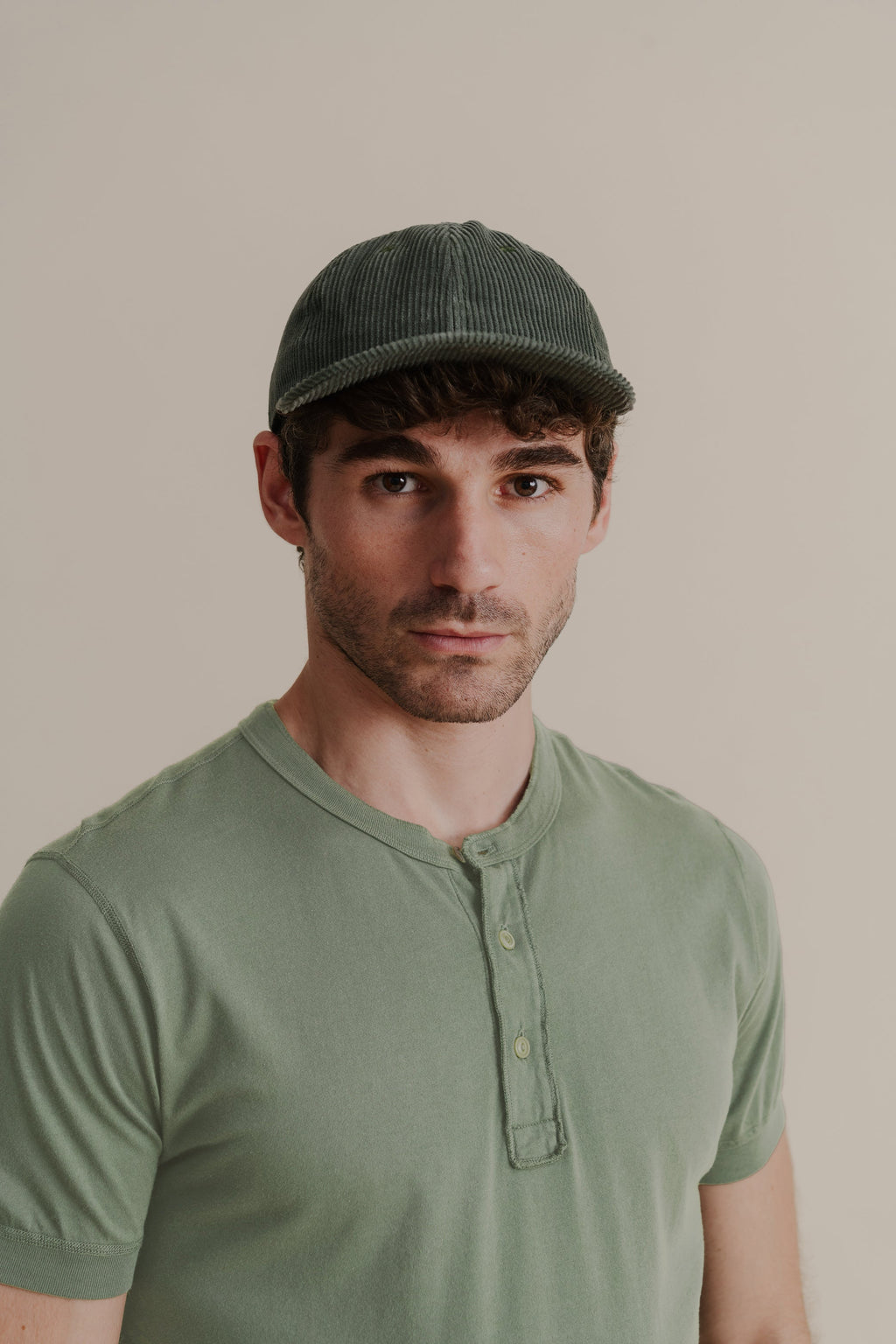 Short Sleeve Henley