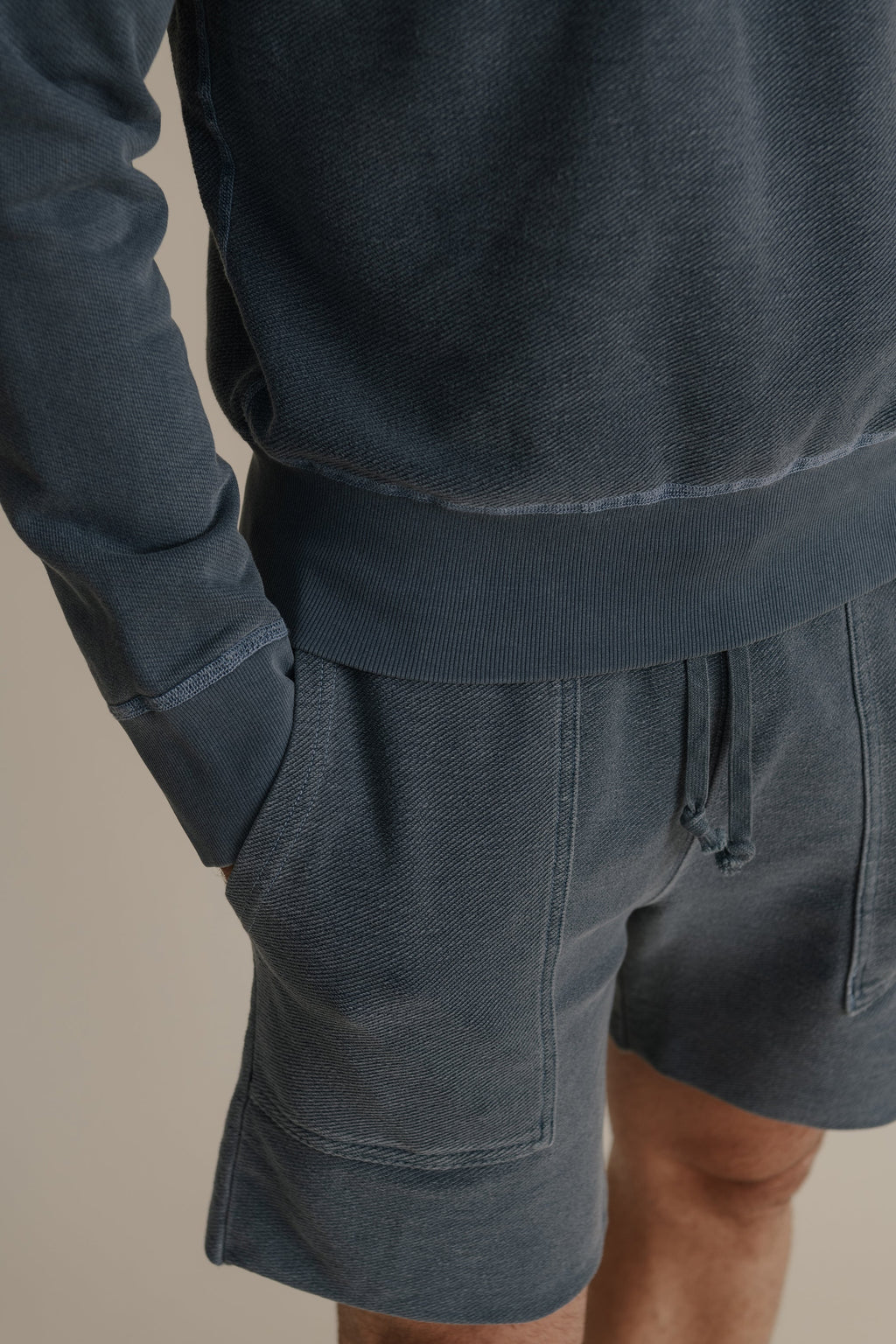 American Twill Back Terry Utility Sweat Shorts